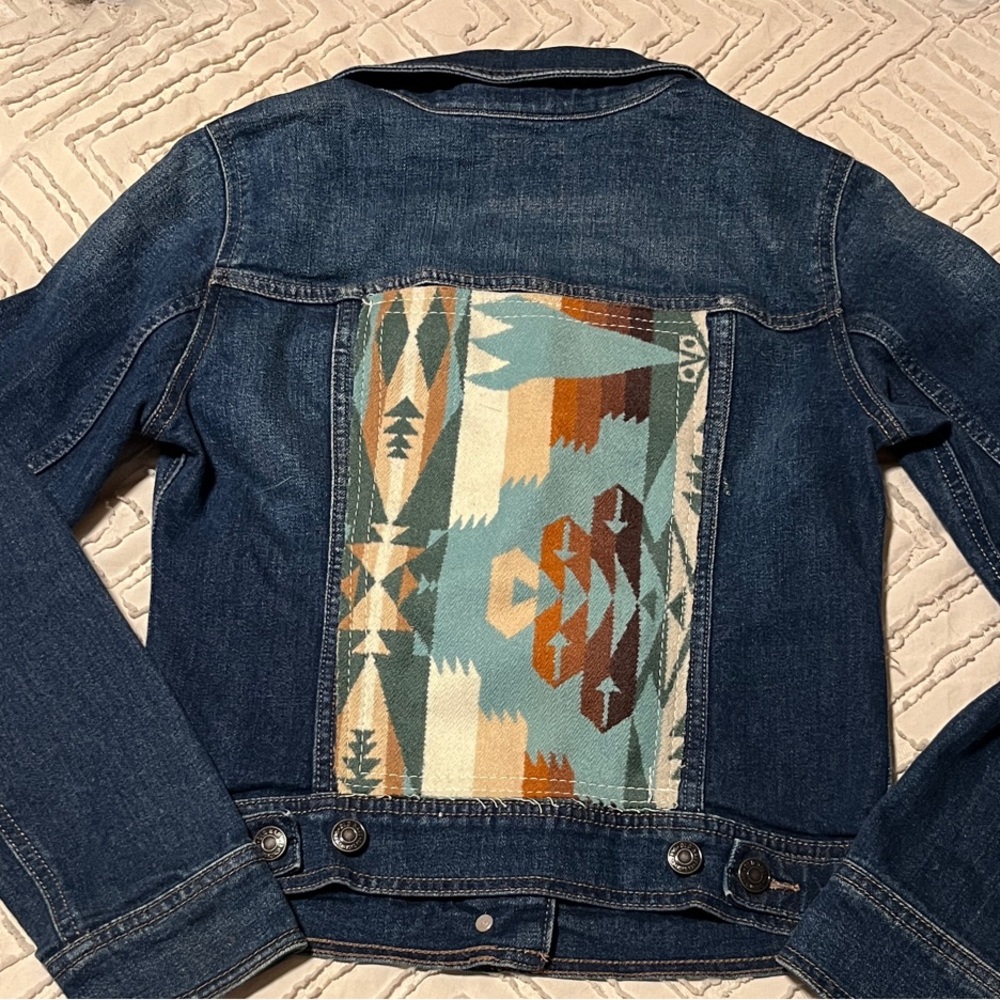 Old Navy Dark Blue Denim Jacket